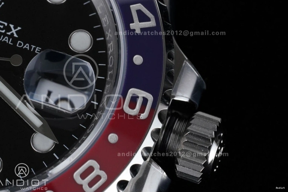 SH3285 Pepsi BLRO Edition Master Best Oyster New V3 On II GMT (UV 126710 SS Bezel 904L Upgraded) Bracelet ARF 1:1 0701